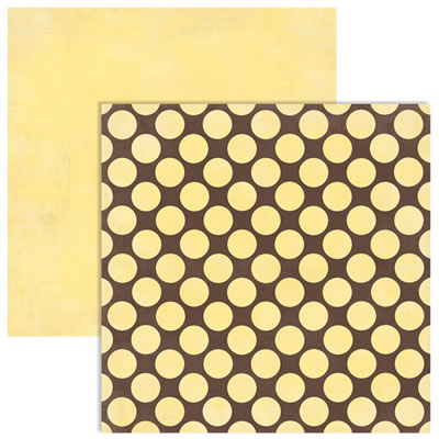 Paper Loft - Slug Bug  Kelli double-sided cardstock   (pack of 10)