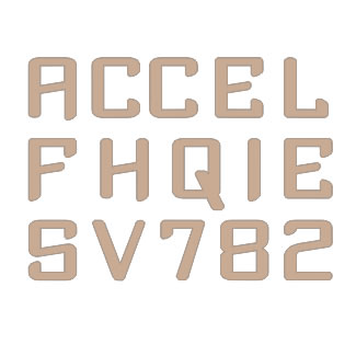 Twiddleybitz - Mini Square Alphabet  just the right height for any application- cards or layouts  OTP! This set give you plenty of vowels and consists  69 letters  26 numbers.  95/pk (sold in 3's)