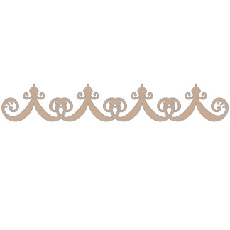 Twiddleybitz - Solace Border. Size approx 18x4cm. (sold in 3's)