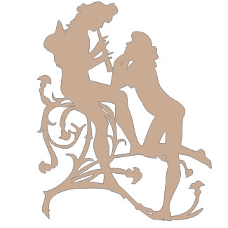 Twiddleybitz - Cupid's Love Pair  (sold in 3's)