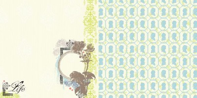 Websters Pages - All About Me - Look Within 12x12 d/sided paper  (pack of 10)