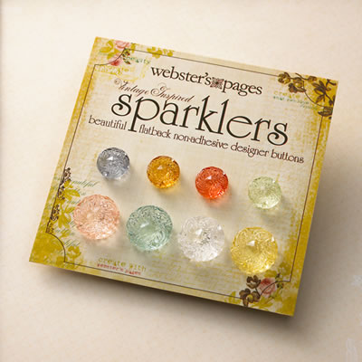 Websters Pages - Sparklers - Medallions - Variety Pack 8pc  (sold in 3's)