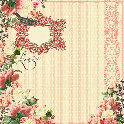 Websters Pages - Country Estate - 12x12 vellum  (pack of 5)