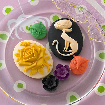 Websters Pages - Once Upon a Halloween - Cameos  (sold in 3's)