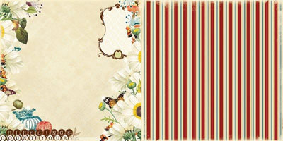 WonderFall - Count Your Blessings 12x12 d/sided paper  (pack of 10)