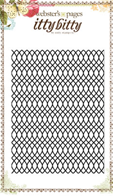 Websters Pages - Girl Land - Jump Rope Background Stamp  (sold individually)