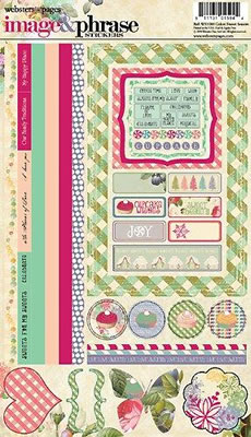 Sweet Season - 6x12 Image & Phrase Stickers  (sold in 3's)