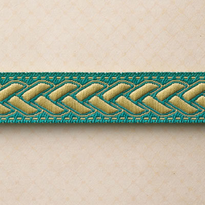Websters Pages - Ladies & Gents - Trim - Gentleman Blue 25yd roll  (sold individually)