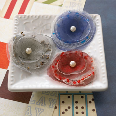 Websters Pages - Game On - Mini Princess Petals  (sold in 3's)
