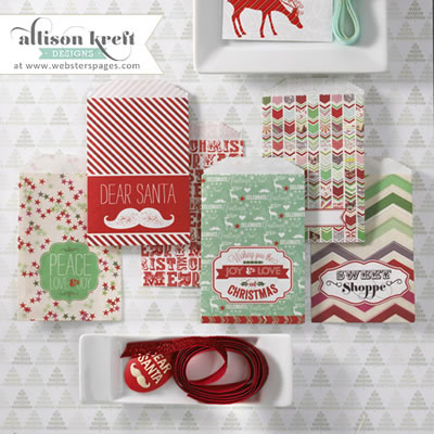 It's Christmas - Mini Bags Assortment Pack 6pc/pk (sold in 3's)