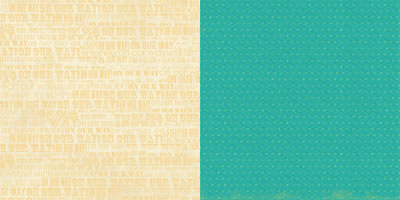 Websters Pages - Sunday Picnic - On Our Way 12x12 d/sided paper  (pack of 10)