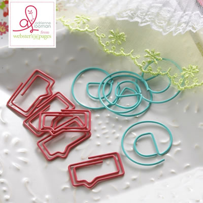 New Year New You - Paperclips Dual - Bubble & @  (sold in 3's)