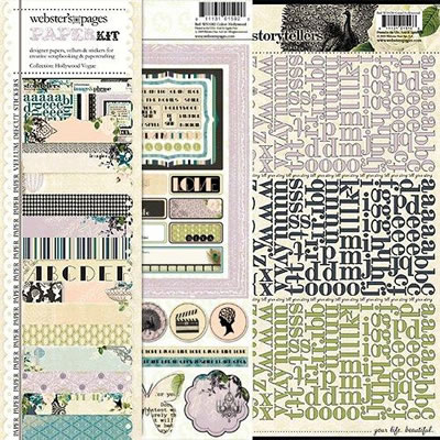 Hollywood Vogue - Paper Kit  (sold individually)