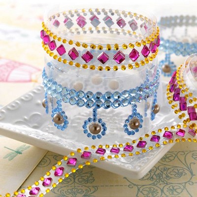 Websters Pages - Western Romance - Dazzle Me Gems - 2 x 12" rhinestone strips  (sold in 3's)