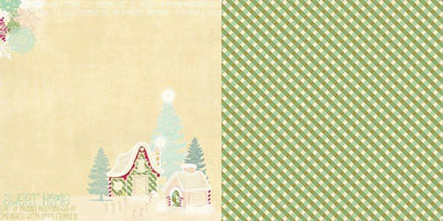 Sweet Season - Sweet Home 12x12 d/sided paper  (pack of 10)