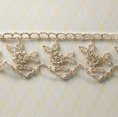 Websters Pages - Winter Fairy Tales - Trim - Sparkling Gold 25yd  (sold individually)