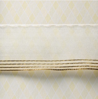 Websters Pages - Botanical Christmas - Trim - Gold Sheer 25yd  (sold individually)