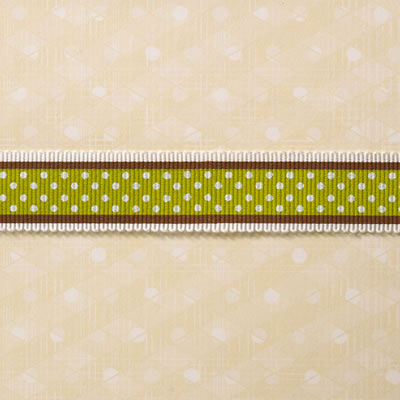 Websters Pages - Trim - Game Polka 25yd roll  (sold individually)