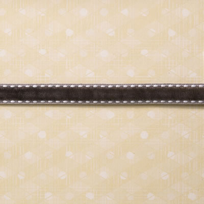 Websters Pages - Trim - Grey Velvet 25yd roll  (sold individually)