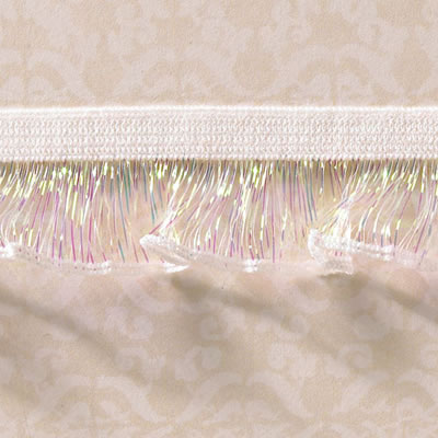 Websters Pages - Girl Land - Trim - White Elastic 25yd  (sold individually)