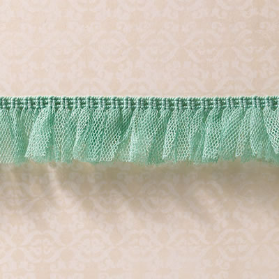 Websters Pages - Girl Land - Trim - Tutu Blue 25yd  (sold individually)