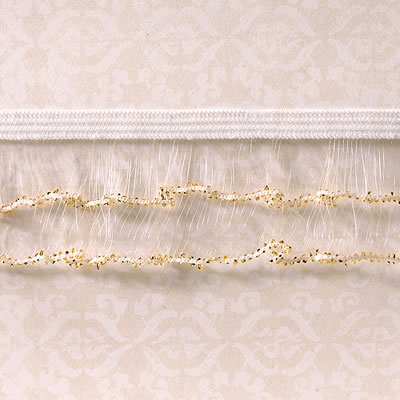 Websters Pages - Once Upon a Halloween - Trim - Sparkle Edge Gold 25yd  (sold indivdiually)