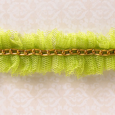 Websters Pages - Royal Christmas - Trim - Netting Green  (sold indivdiually)