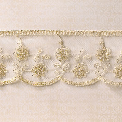 Websters Pages - Royal Christmas - Trim - Lace Gold  (sold individually)