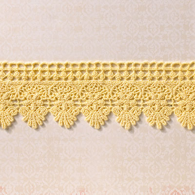 Websters Pages - Park Drive - Trim - Tan Embroidery 25yd  (sold individually)