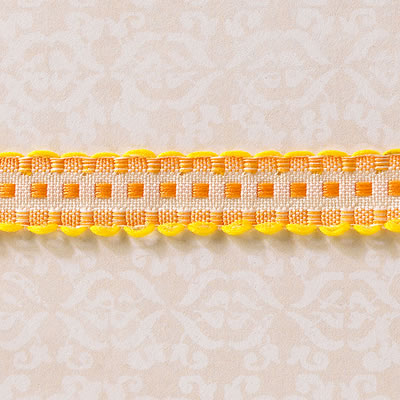 Websters Pages - Park Drive - Trim - Scallop Sunshine 25yd  (sold individually)