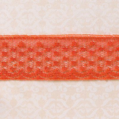 Websters Pages - Park Drive - Trim - Petite Lace Salmon 25yd  (sold individually)