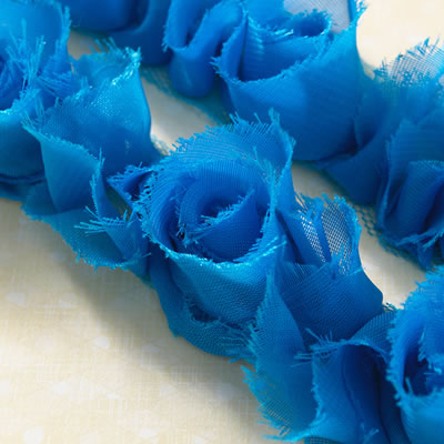 Websters Pages - Bloomers Trim - Beach Blue 1yd  (sold in 3's)