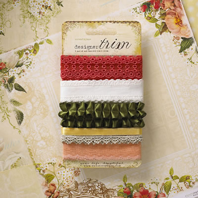 Websters Pages - Life's Lullaby Trim Card Packs  (sold in 3's)