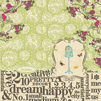 Websters Pages - Trend.setter - 12x12 vellum  (pack of 5)
