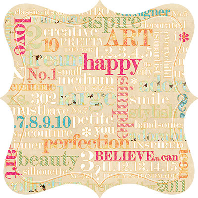 Websters Pages - Trend.setter - 12x12 die-cut paper  (pack of 5)