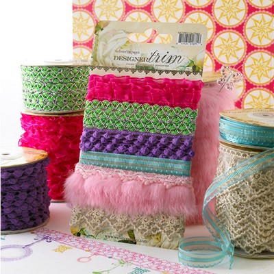 Websters Pages - Winter Fairy Tales - Trim Pack  (sold in 3's)