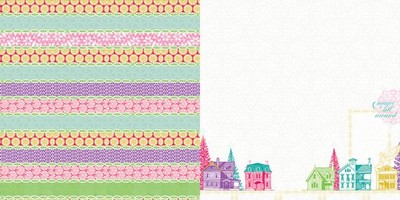 Websters Pages - Winter Fairy Tales - Magic All Around 12x12 d/sided paper  (pack of 10)