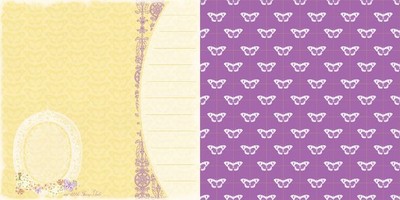 Websters Pages - Winter Fairy Tales - Little Fairy Tale 12x12 d/sided paper  (pack of 10)