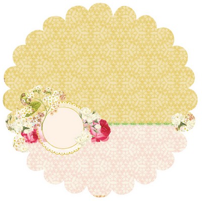 Websters Pages - Winter Fairy Tales - 12x12 die cut paper  (pack of 5)
