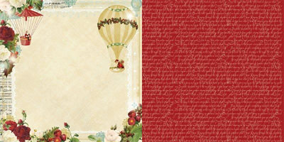 Waiting for Santa - The Delivery 12x12 d/sided paper  (pack of 10)