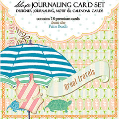 Websters Pages - Palm Beach - Journaling Cards  (sold in 3's)