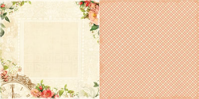 Websters Pages - Lullaby Lane - In Due Time 12x12 d/sided paper  (pack of 10)