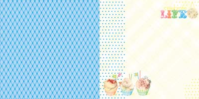 Websters Pages - Let's Celebrate - Wrapping Paper 12x12 d/sided paper  (pack of 10)