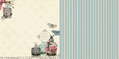 Websters Pages - Everyday Poetry - Glorious Day 12x12 d/sided paper  (pack of 10)