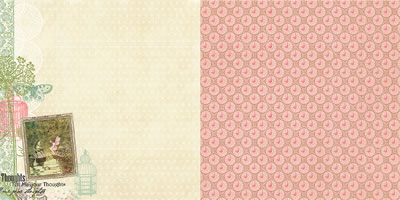 Websters Pages - Everyday Poetry - Your Thoughts 12x12 d/sided paper  (pack of 10)