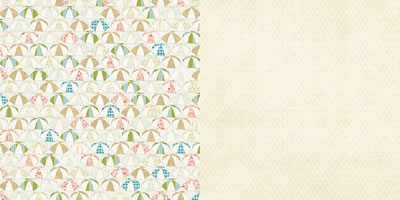 Websters Pages - Palm Beach - Sunblock 12x12 d/sided paper  (pack of 10)
