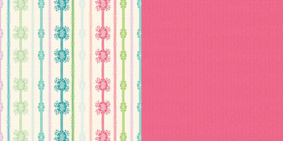 Websters Pages - Girl Land - Shopping Spree 12x12 d/sided paper  (pack of 10)