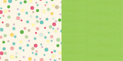 Websters Pages - Girl Land - Bubbly 12x12 d/sided paper  (pack of 10)