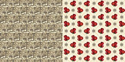 Websters Pages - Royal Christmas - Deer Forest 12x12 d/sided paper  (pack of 10)