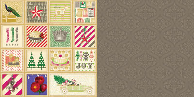 Websters Pages - Royal Christmas - Greeting Cards 12x12 d/sided paper  (pack of 10)